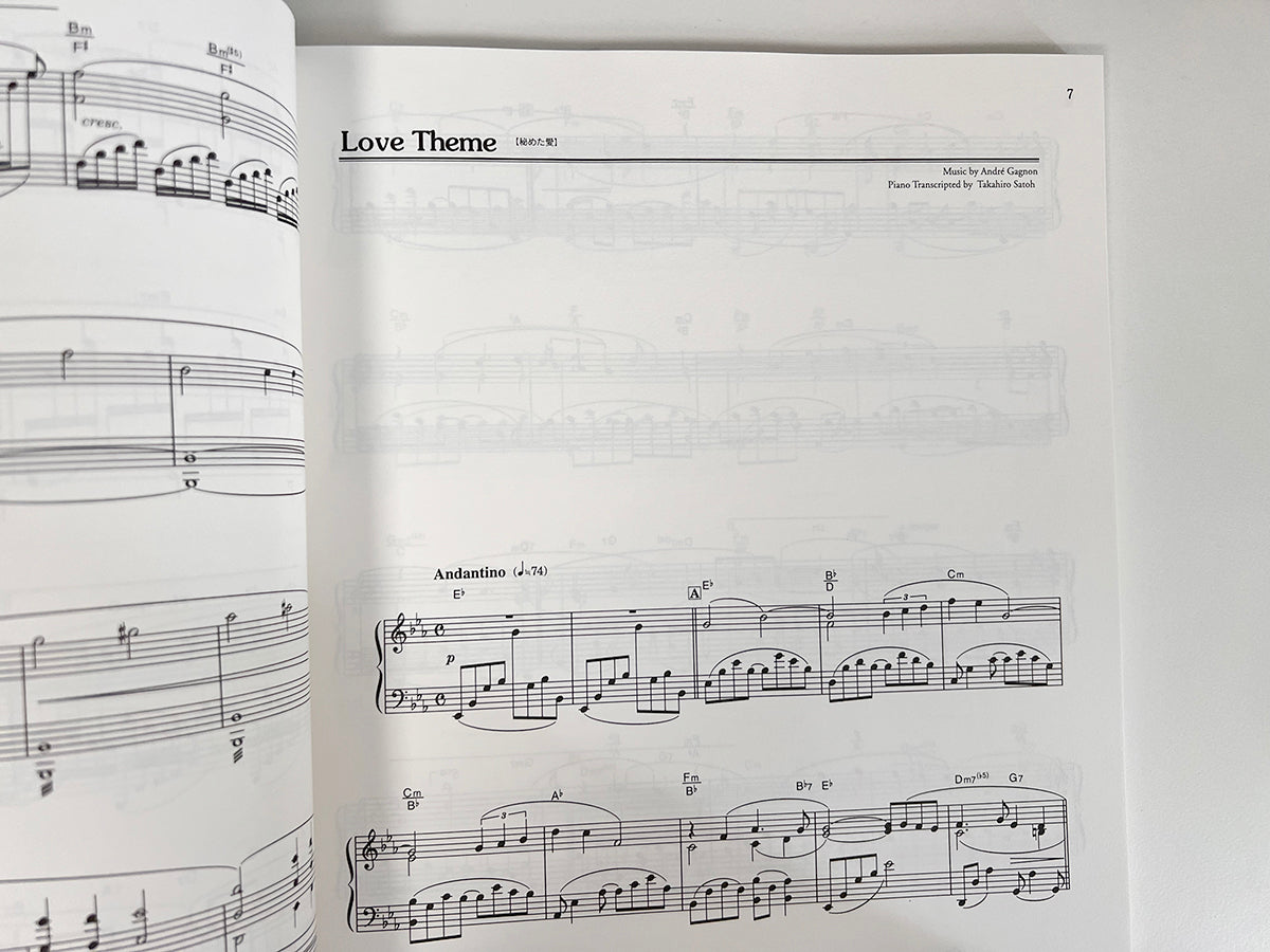 Andre Gagnon "Special Selection" Piano Solo(Intermediate) Sheet Music Book