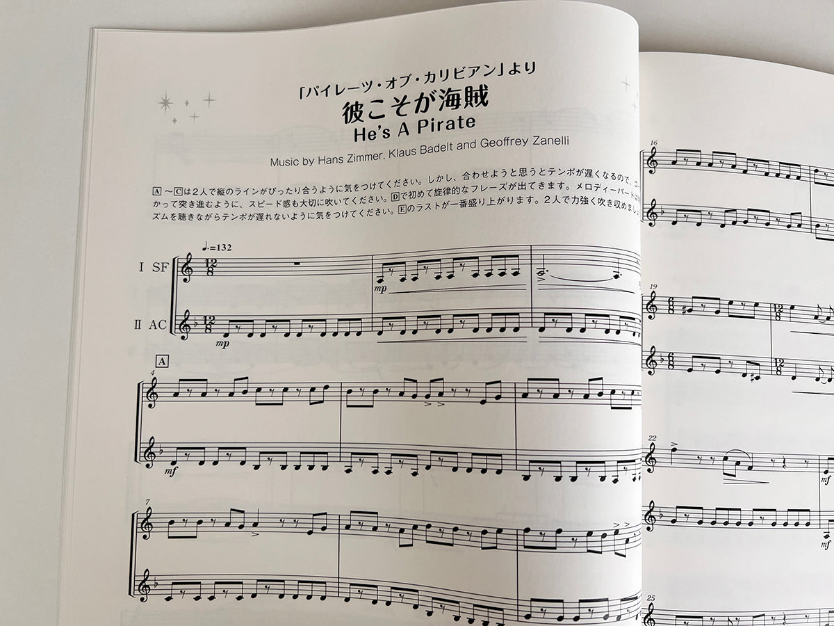 Disney Collection für Ocarina Ensemble (Pre-Intermediate) Notenbuch