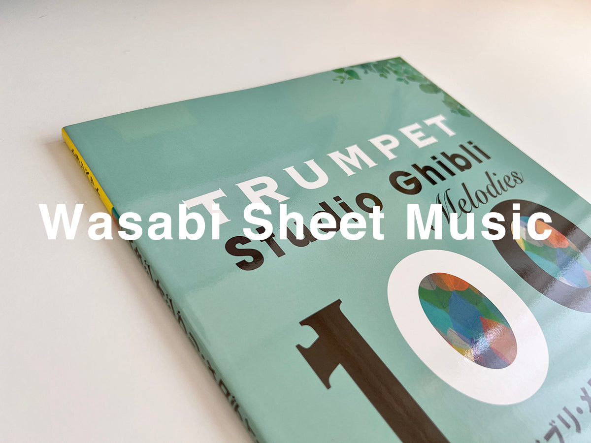 Studio Ghibli Melodies 100 for Trumpet Solo(Pre-Intermediate) Sheet Music Book