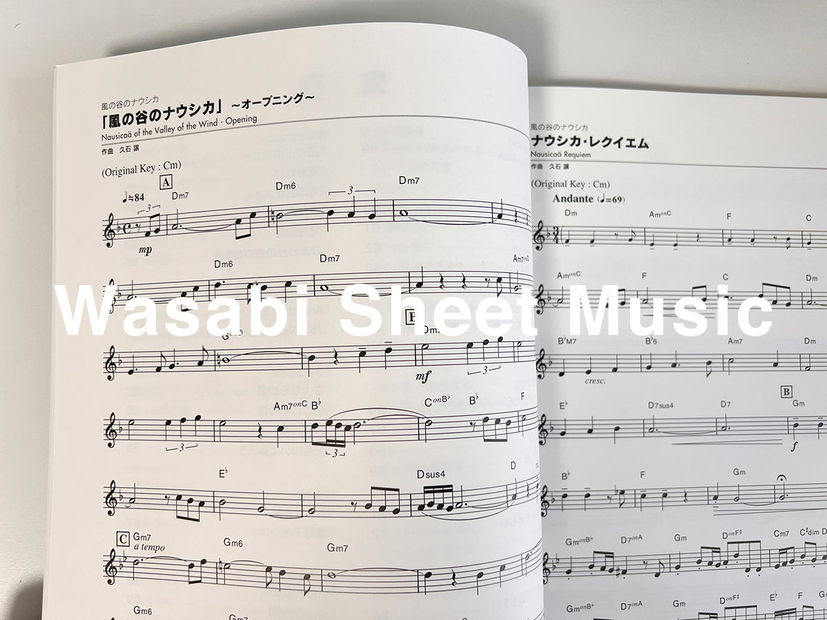 Studio Ghibli Melodies 100 for Trumpet Solo(Pre-Intermediate) Sheet Music Book