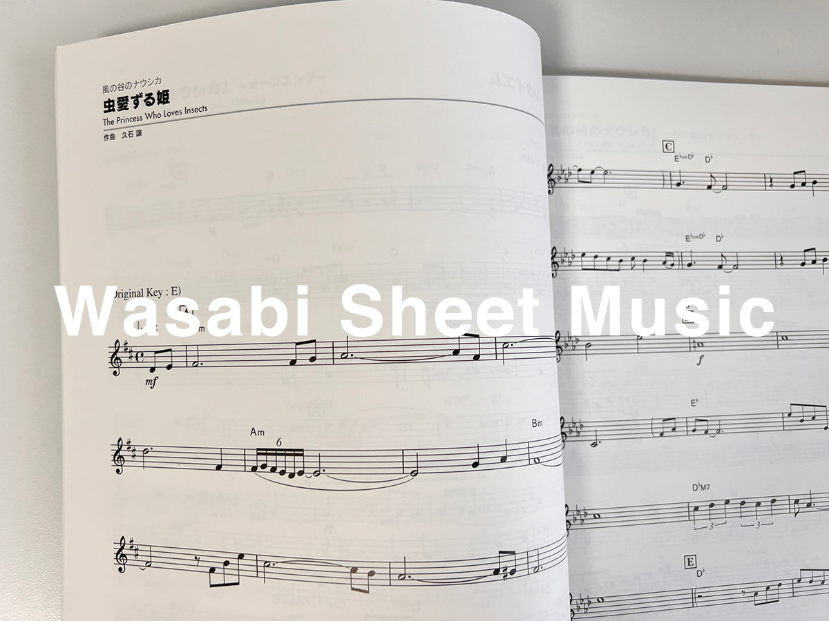 Studio Ghibli Melodies 100 for Trumpet Solo(Pre-Intermediate) Sheet Music Book