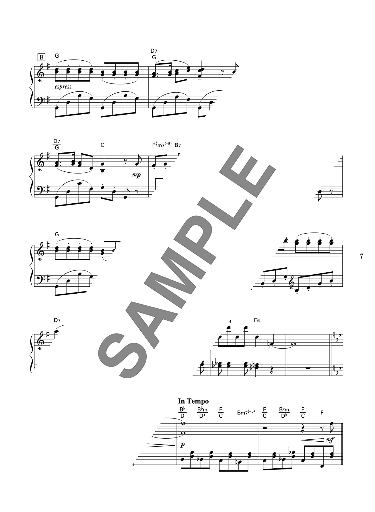 Die Sammlung von Disney-Songs für Klavier Solo (Obere Mittelstufe) Notenbuch