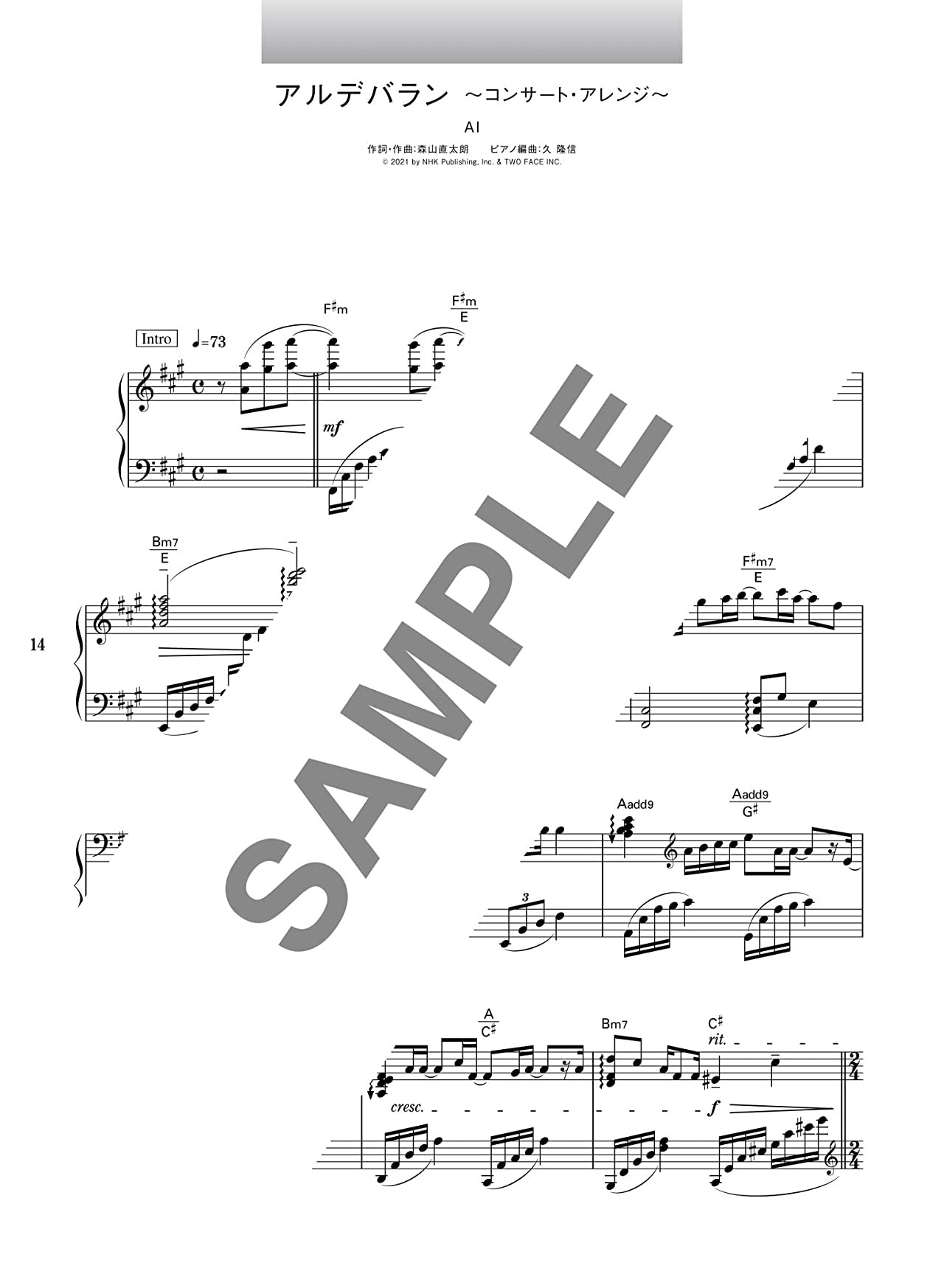 Healing Piano Arrangement Repertoire Piano Solo (Obere Mittelstufe) Notenbuch