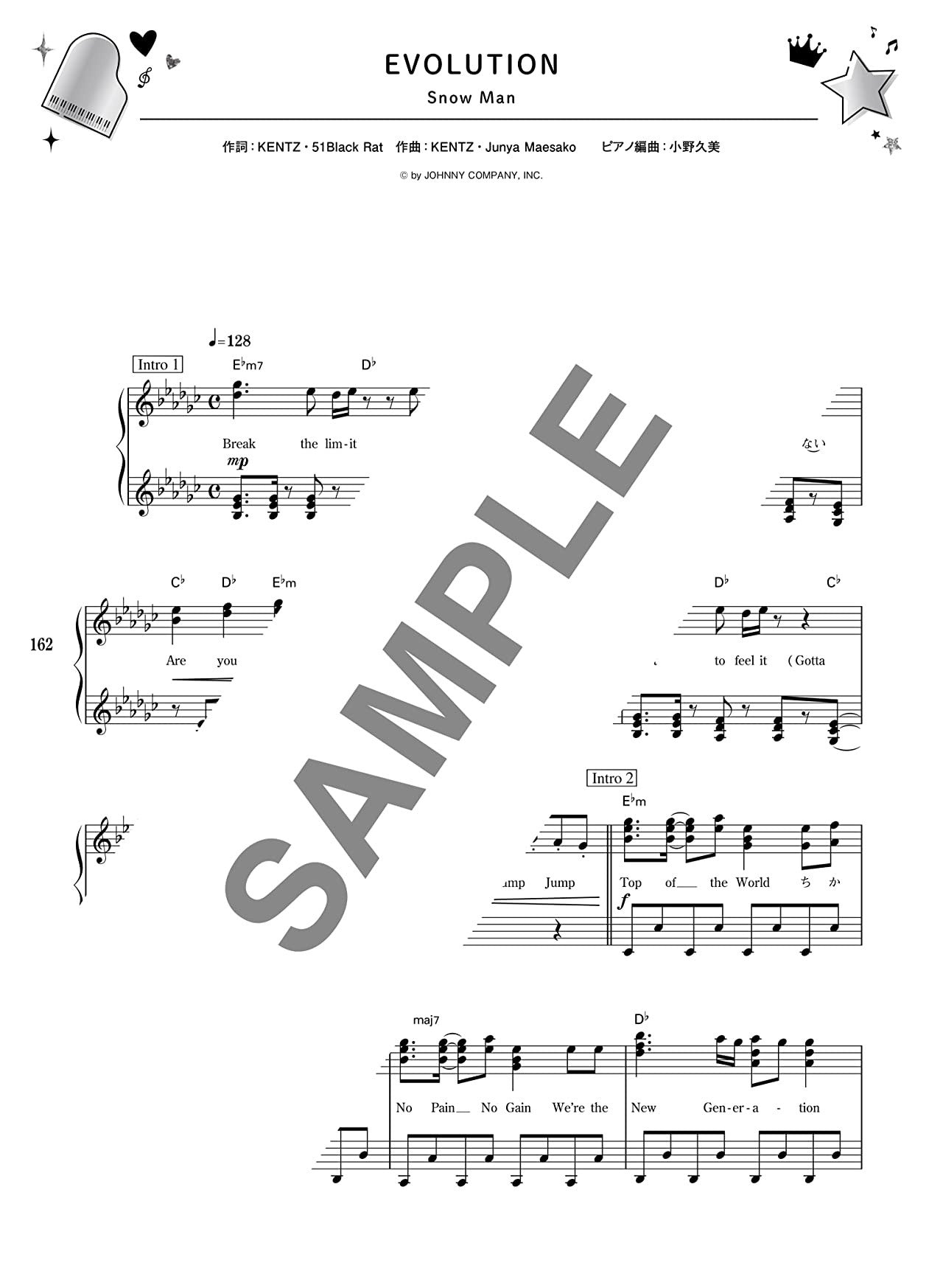 J-POP: Boys Idol Best for Piano Solo (Fortgeschrittene) Notenbuch