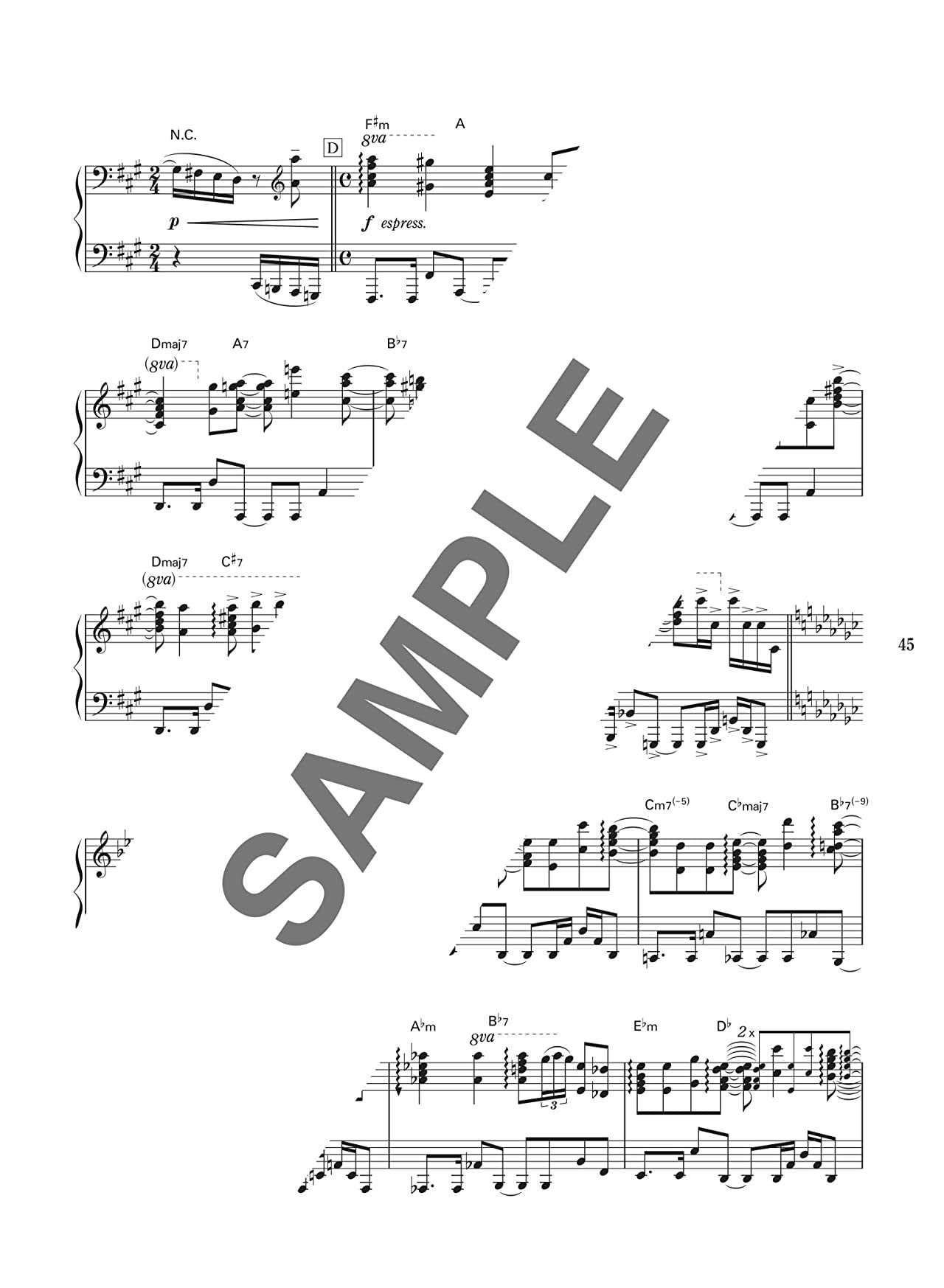 Jujutsu Kaisen 0(Movie Anime): Soundtrack for Piano Solo Official Sheet Music Book
