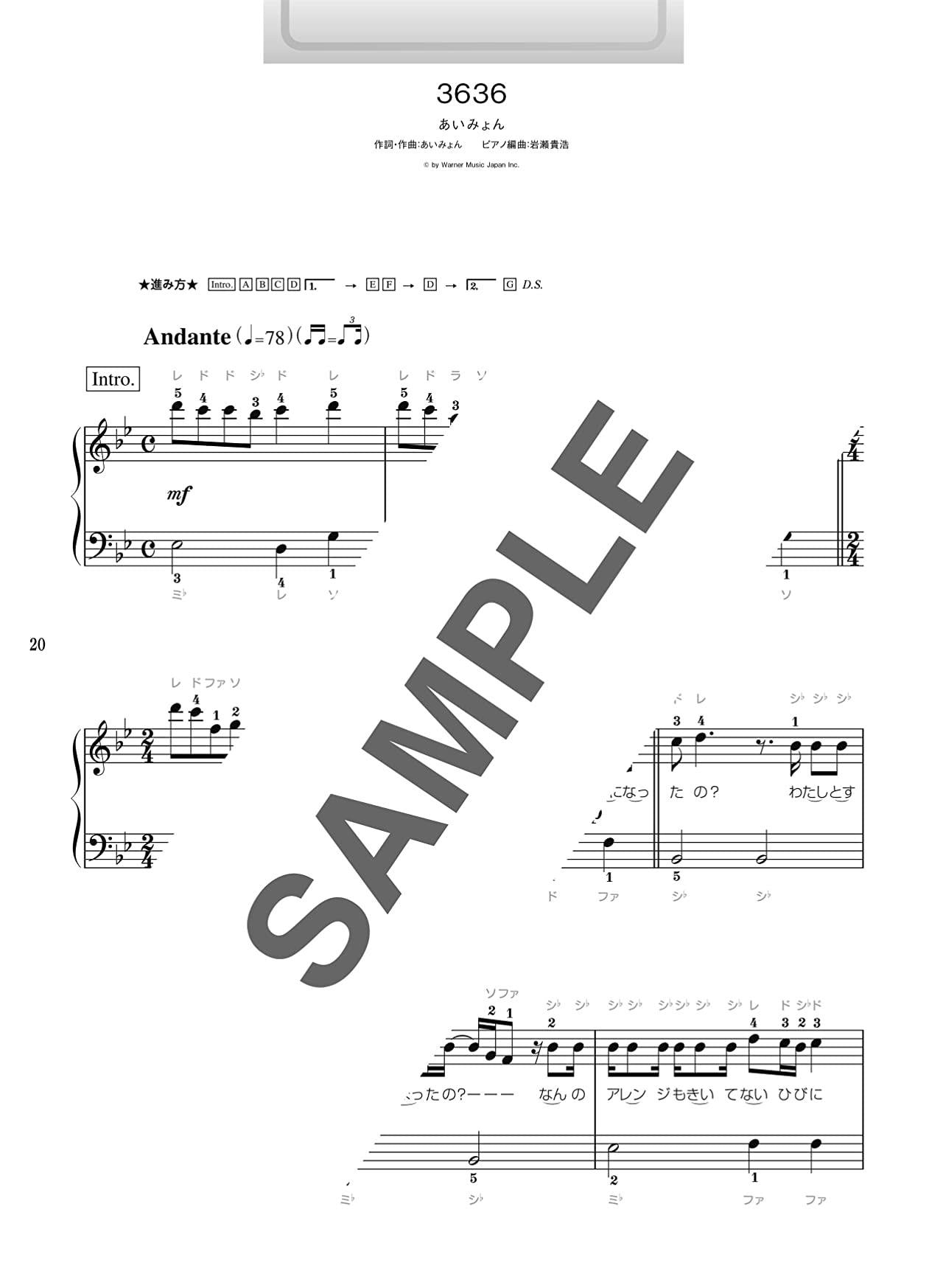 Emotional 26 Songs Piano Solo(Easy) Sheet Music Book