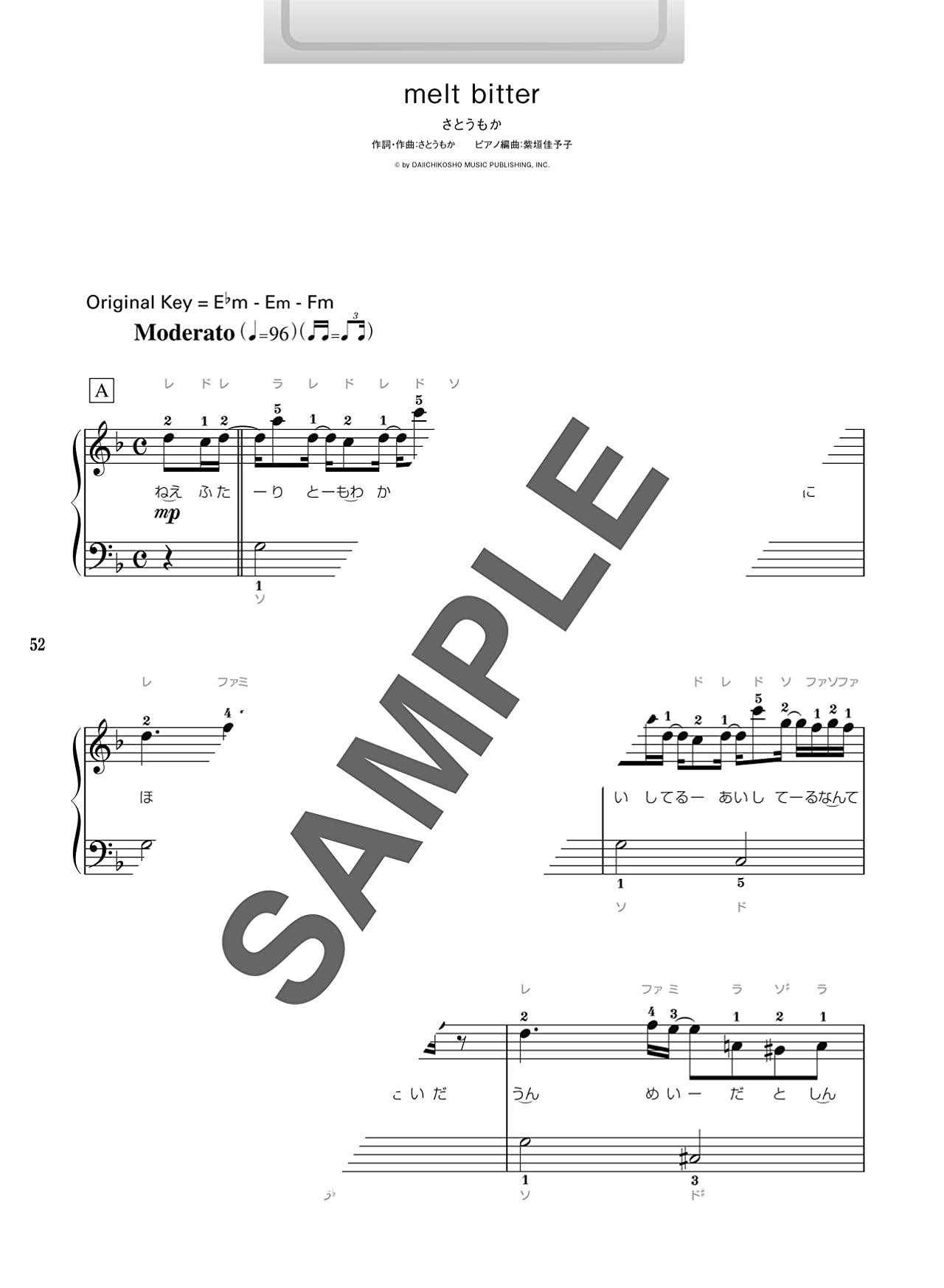 Emotional 26 Songs Piano Solo(Easy) Sheet Music Book