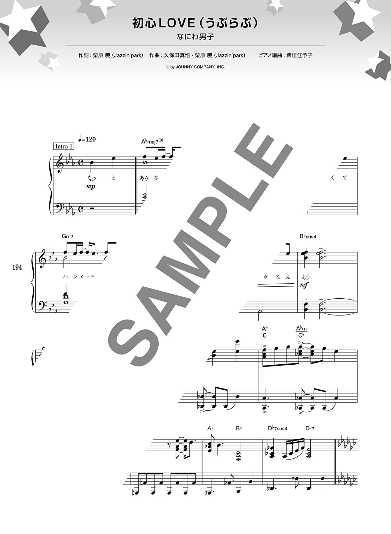Boys Idol Best J-POP for Piano Solo(Intermediate) Sheet Music Book