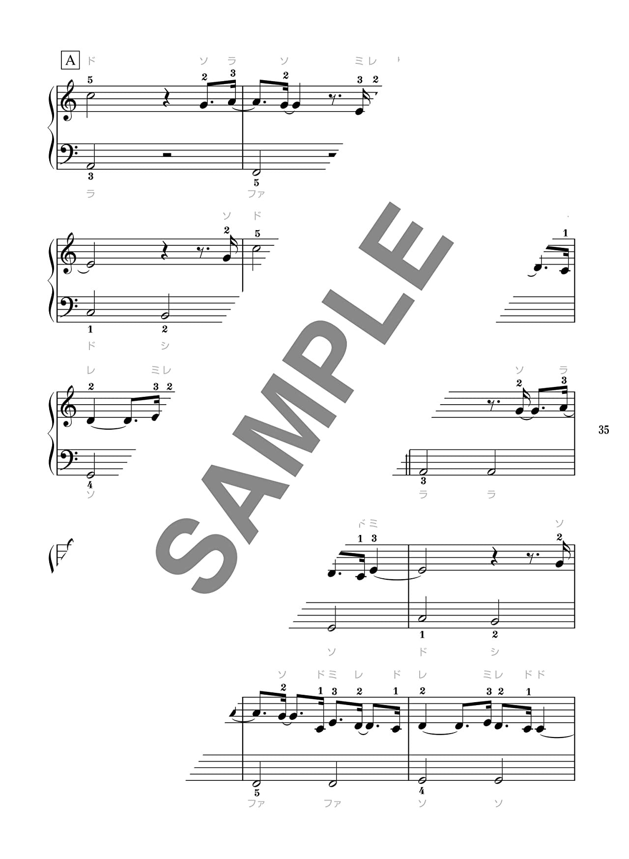 Popular Hit Songs Big-Note for Piano Solo(Easy) Sheet Music Book