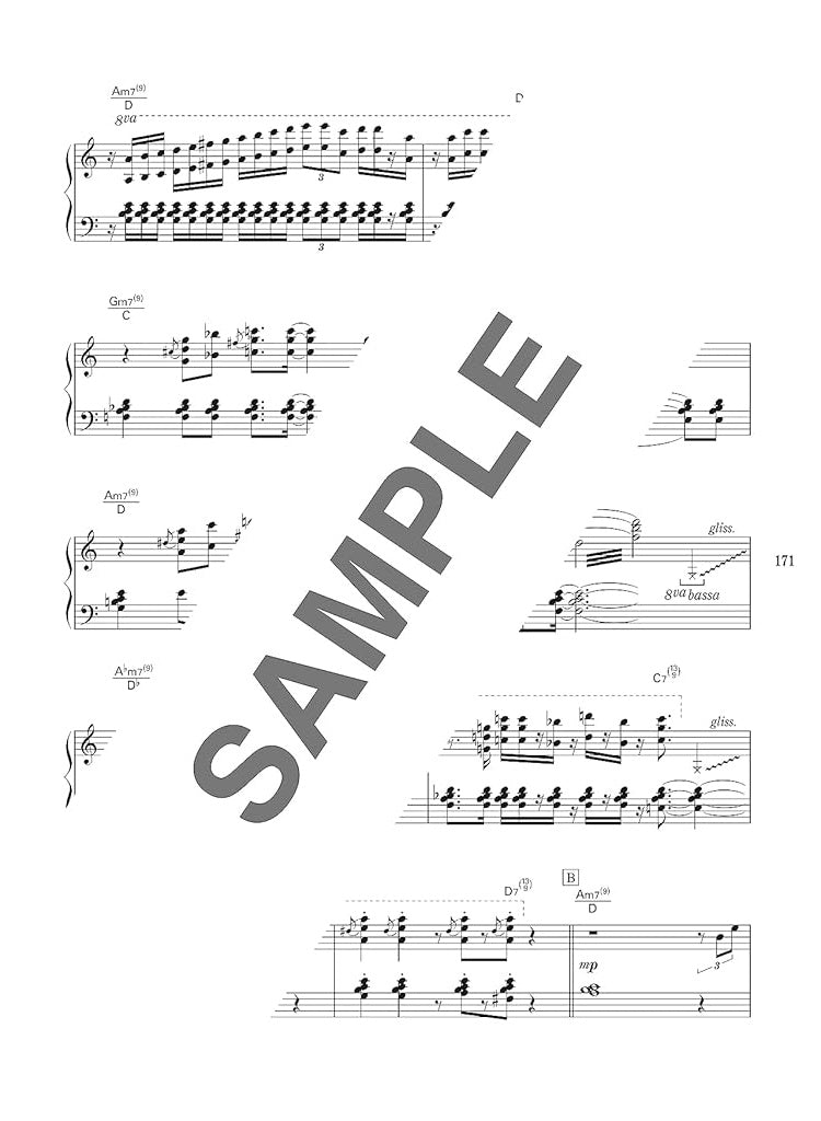 Michel Camilo Transcription for Piano Solo(Advanced) Sheet Music Book
