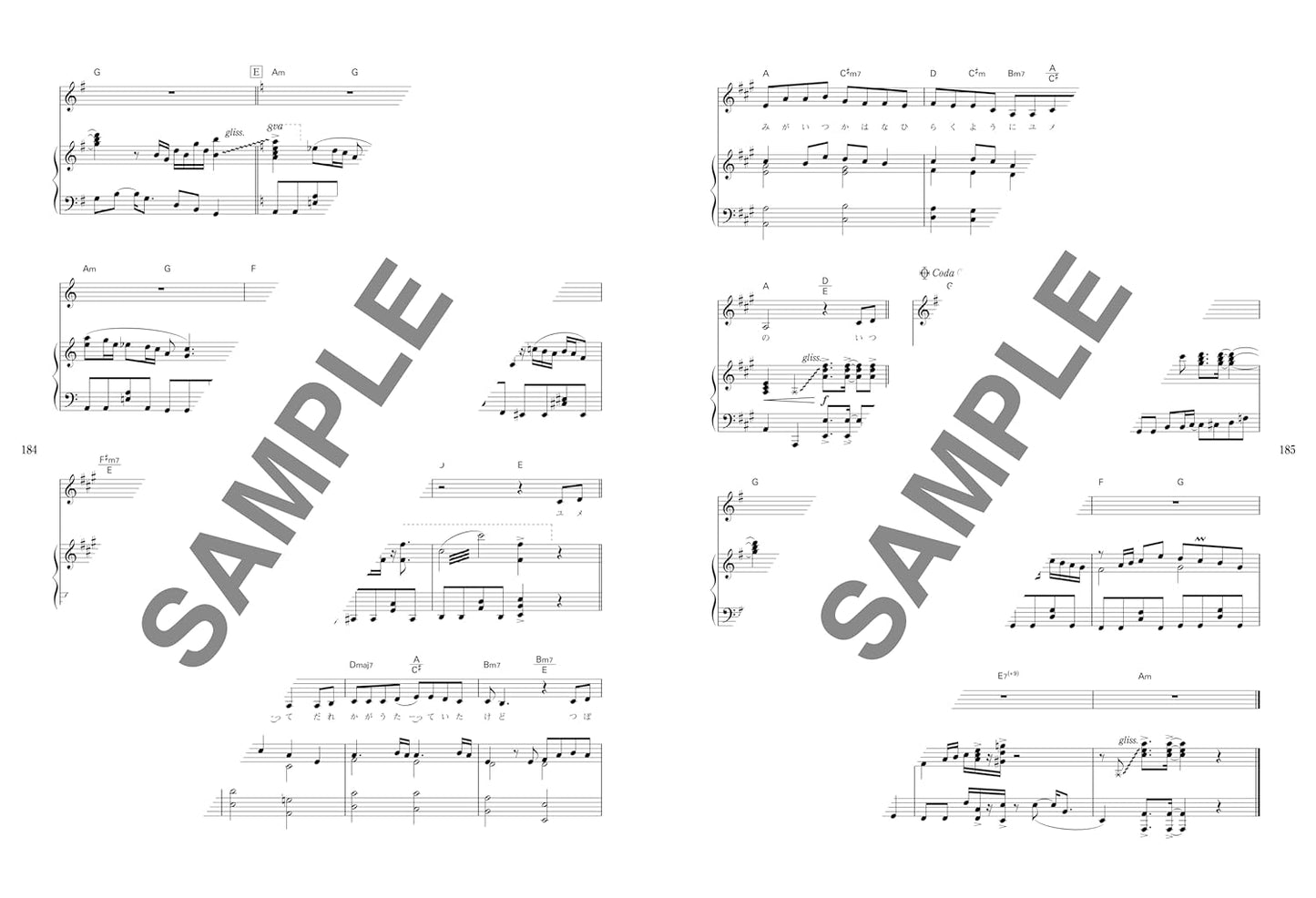 Popular Anime Songs Selection Piano and Vocal(Intermediate) Sheet Music Book