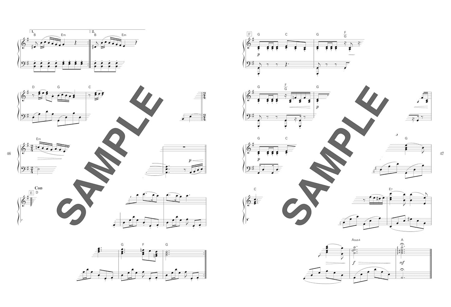 Studio Ghibli Masterpieces - Piano Solo in Original Key & Full Version (Intermediate) - Sheet Music Book