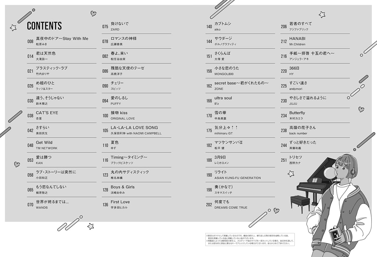 J-POP Revival Hit Songs für Klaviersolo (einfach) Notenbuch