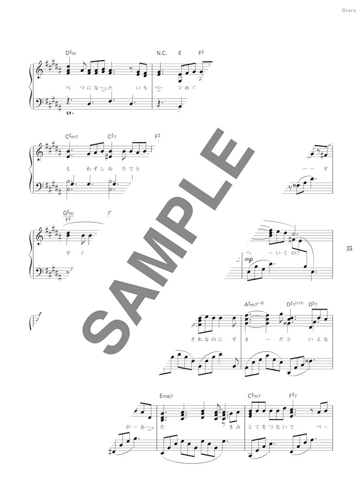 SEKAI NO OWARI Selection Vol.4 - Klaviersolo (Mittelstufe) - Notenbuch