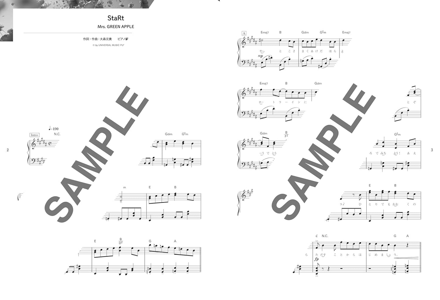 J-POP Super Popular Artist Song Collection - Piano Solo (Intermediate) - Sheet Music Book