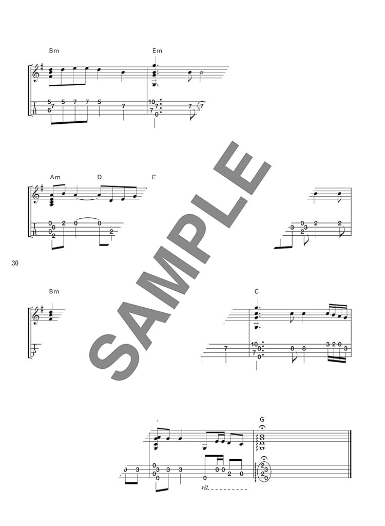 The collection of J-POP songs Ukulele Solo for Grown-ups w/CD(Demo Performance) Sheet Music Book