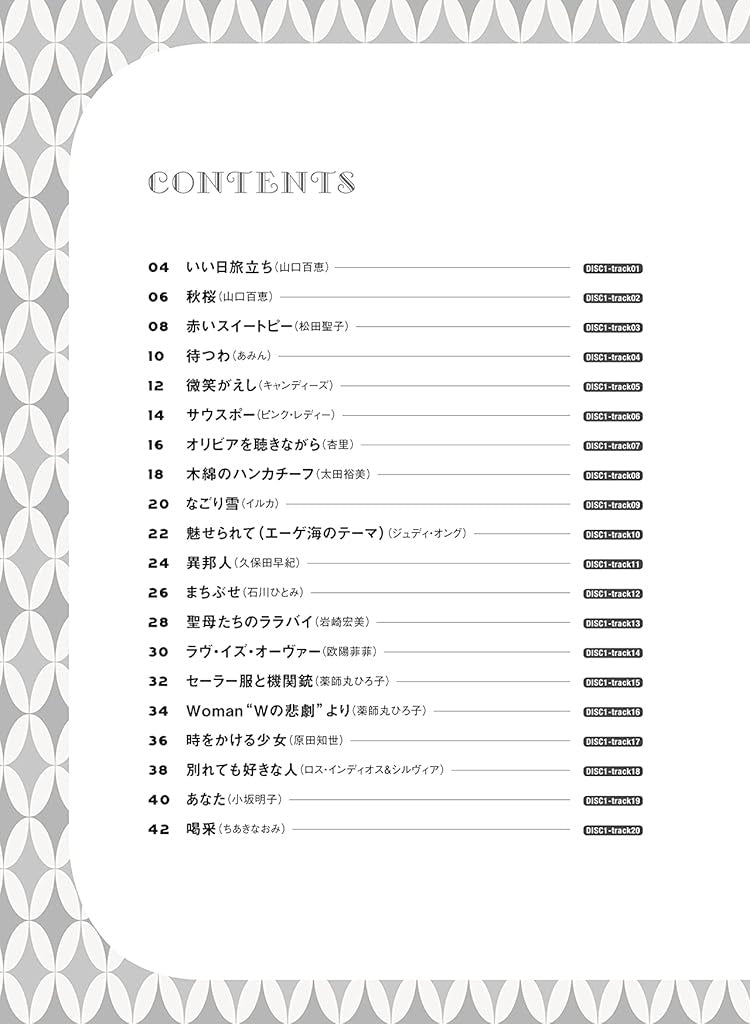 Showa Kayokyoku Repertory for Flute Solo w/CD(Backing Tracks) Sheet Music Book