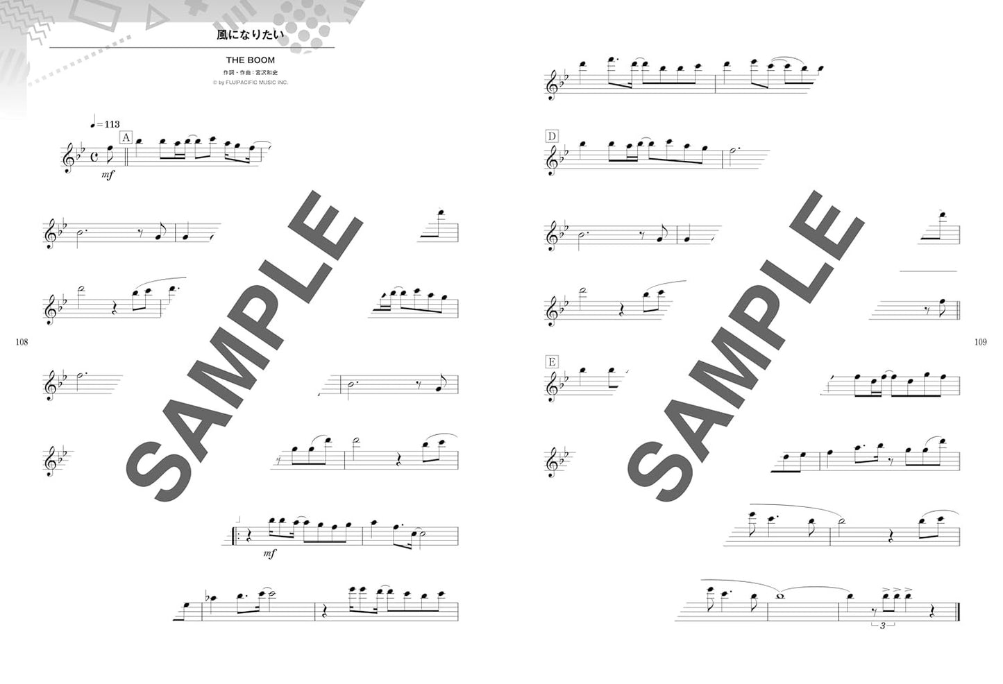 J-POP Song Hits for Flute Solo - Flute Solo (Upper-Intermediate) - Sheet Music Book