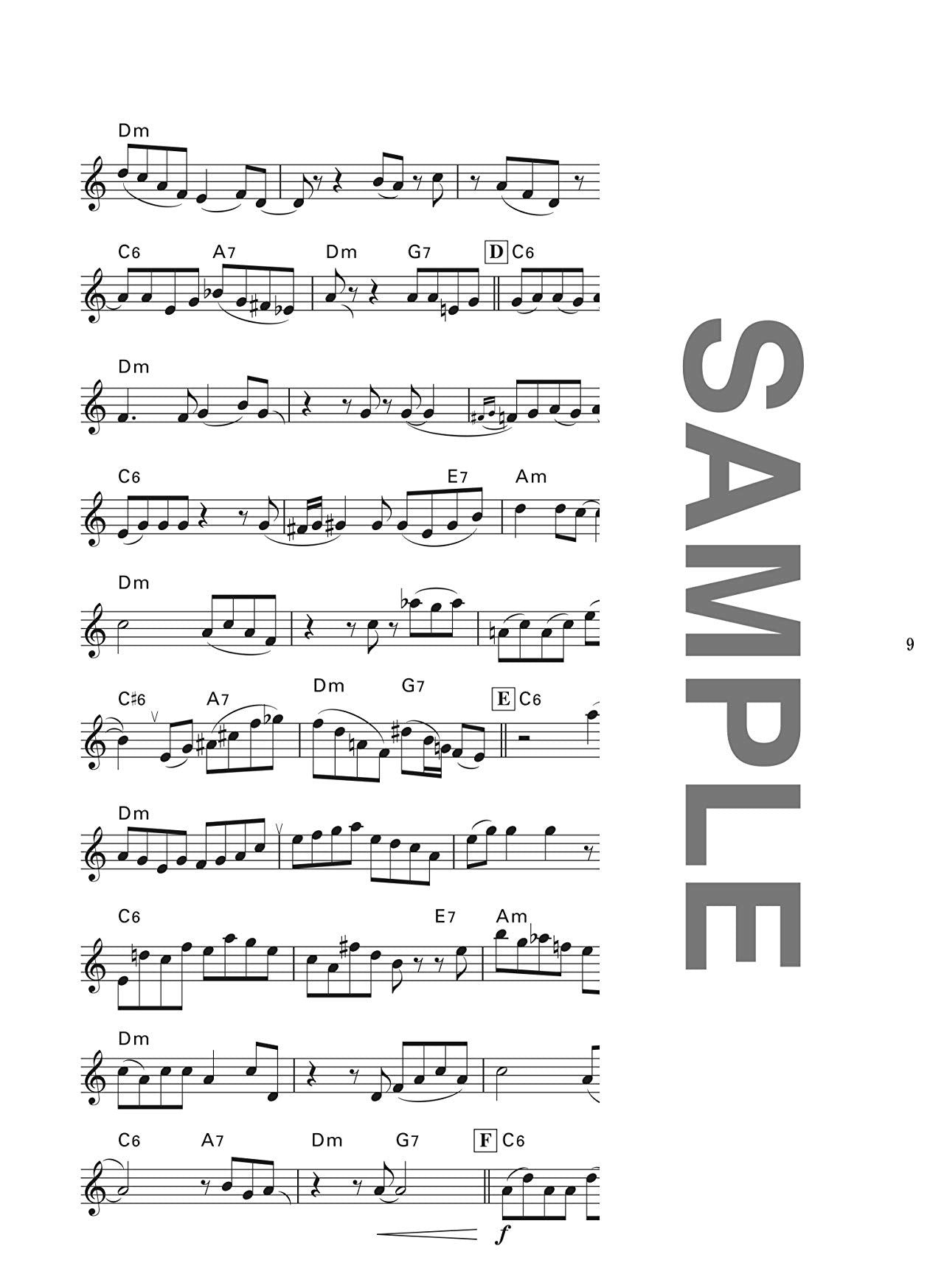 Die Sammlung der meisten Standardlieder für Tenorsaxophon-Solo (mittelschwer) mit CD-Notenbuch
