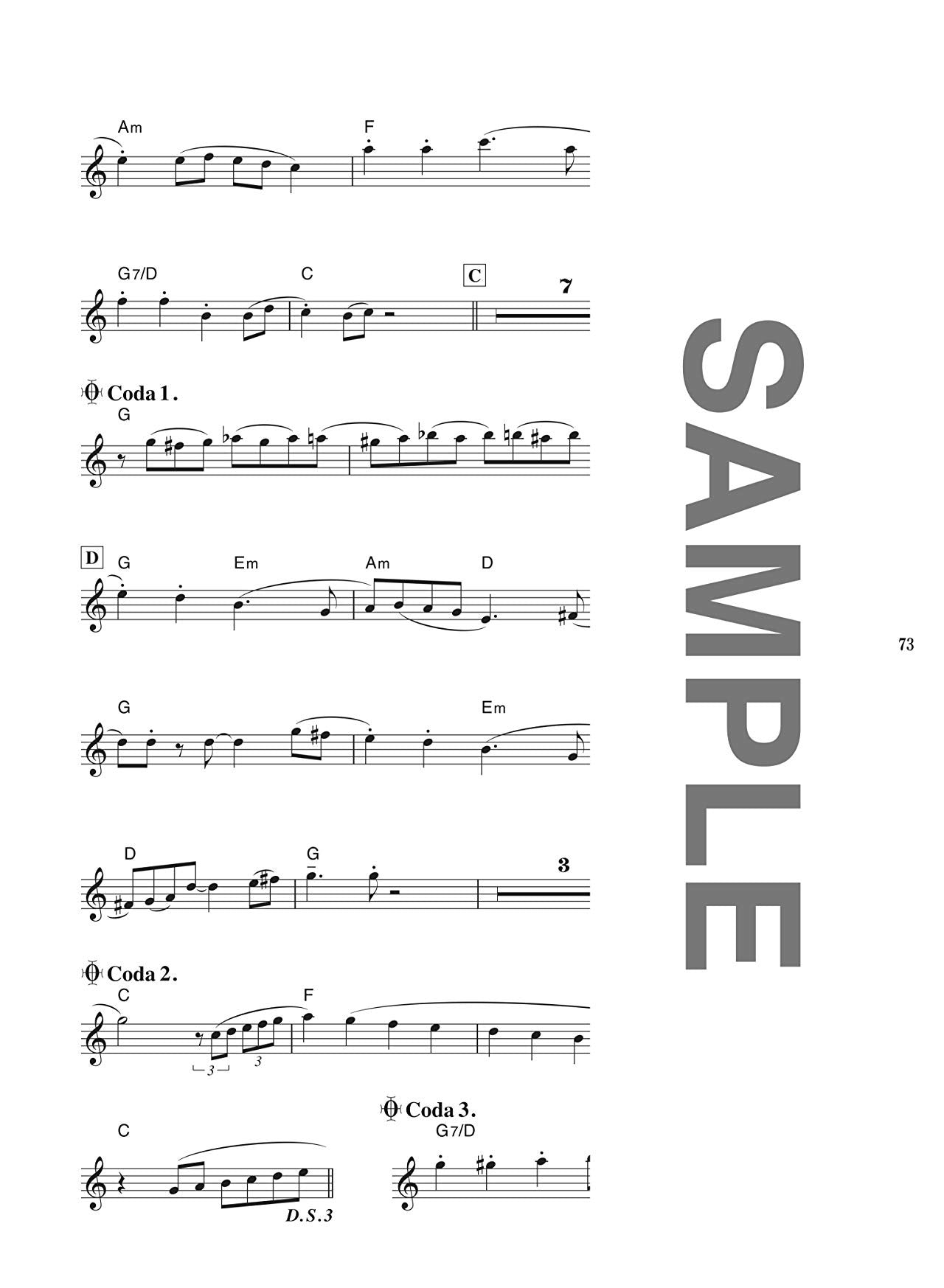 J-POP-Sammlung für Altsaxophon-Solo mit CD-Notenbuch