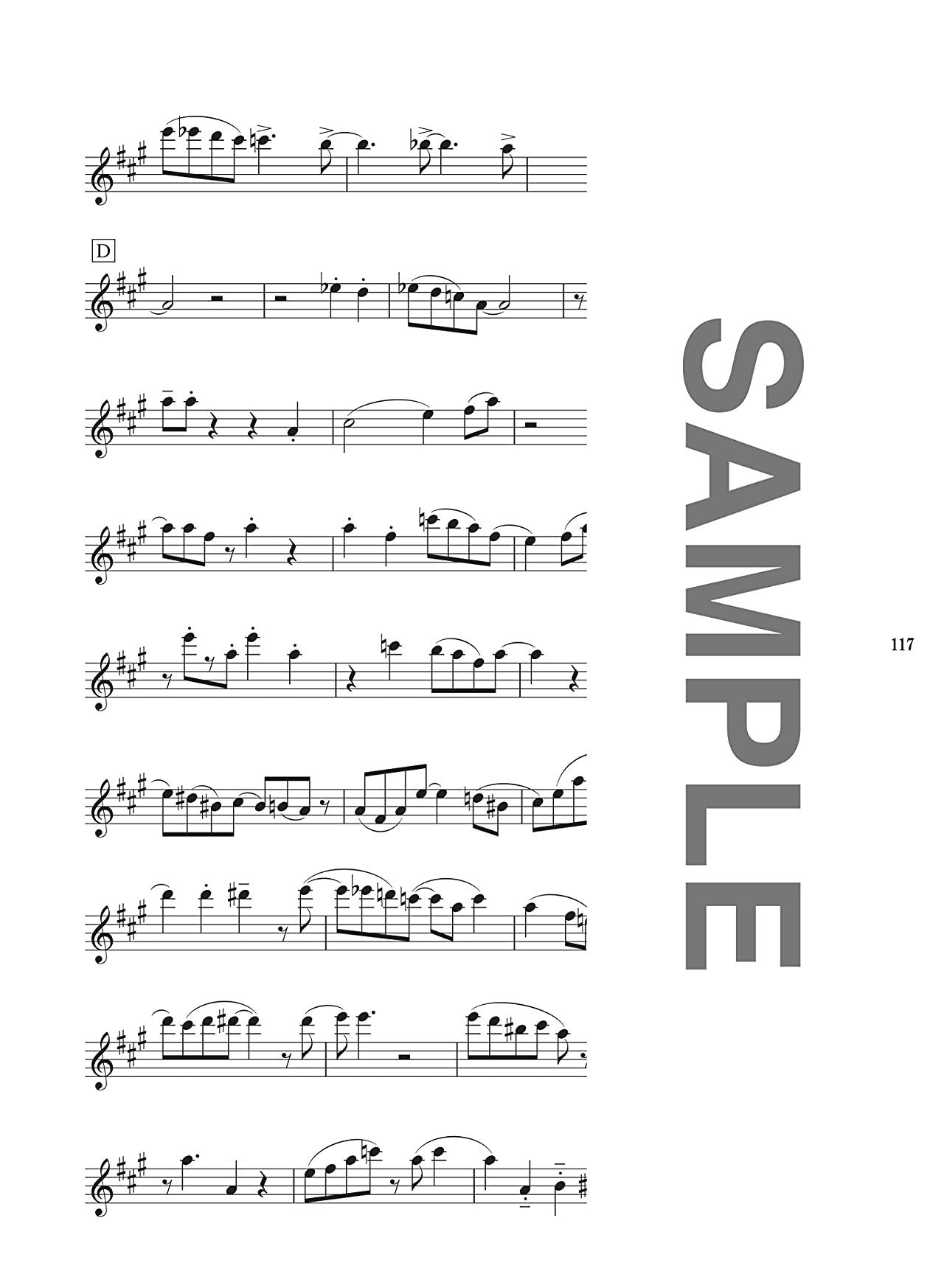 Beliebtes und Standardrepertoire für Tenorsaxophon-Solo-Notenbuch