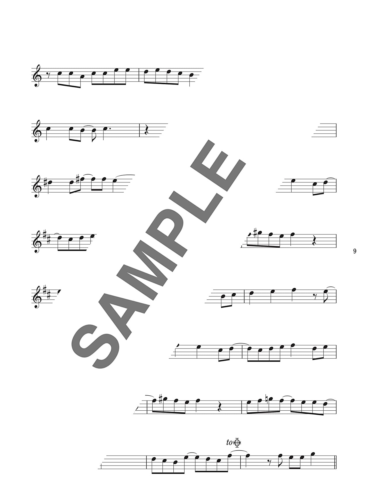 Beliebte Sammlung Tenorsaxophon-Solo für Teenager (Obere Mittelstufe) Notenbuch