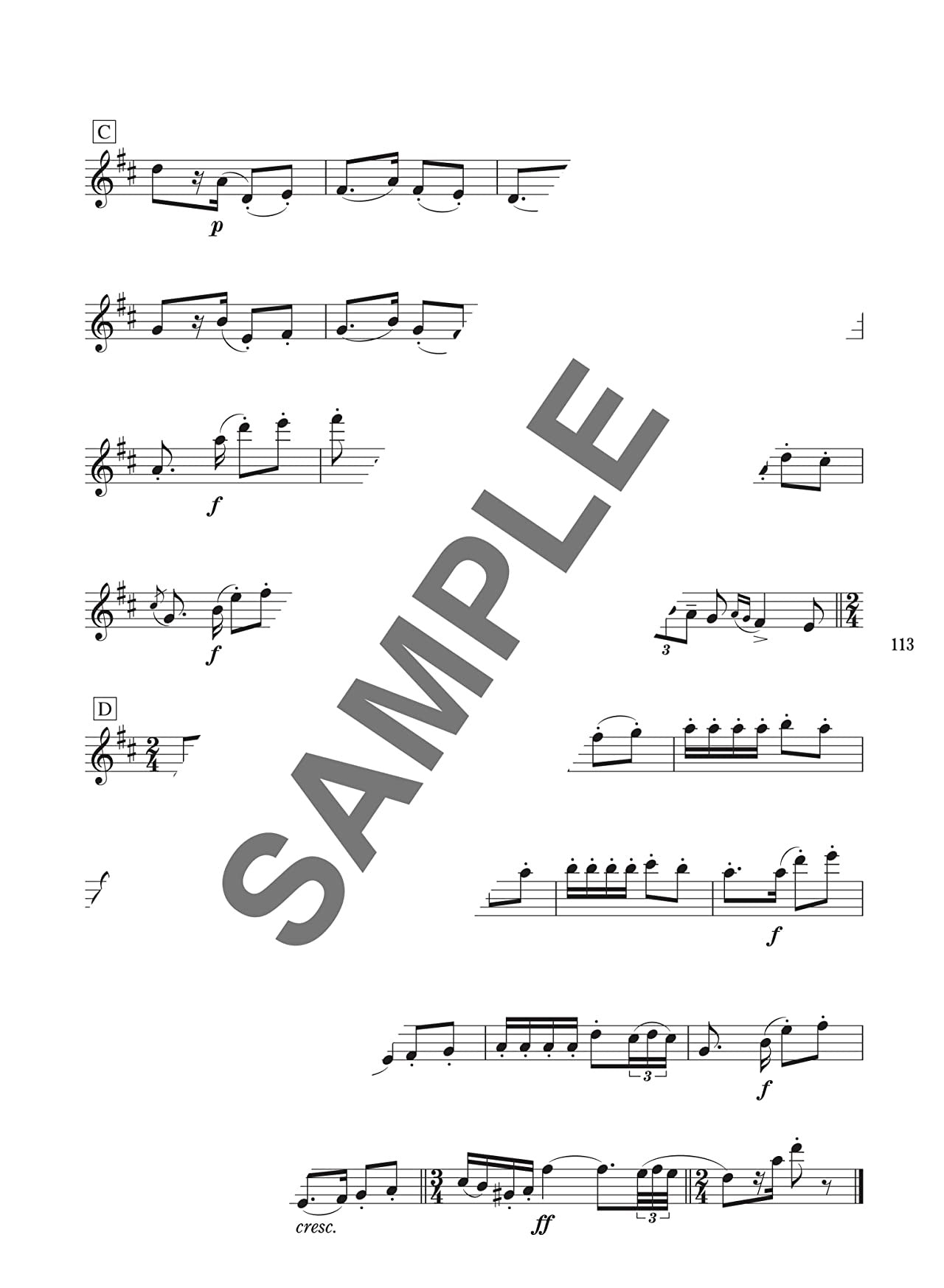 Beliebtes und Standardrepertoire für Altsaxophon-Solo (Obere Mittelstufe) Notenbuch