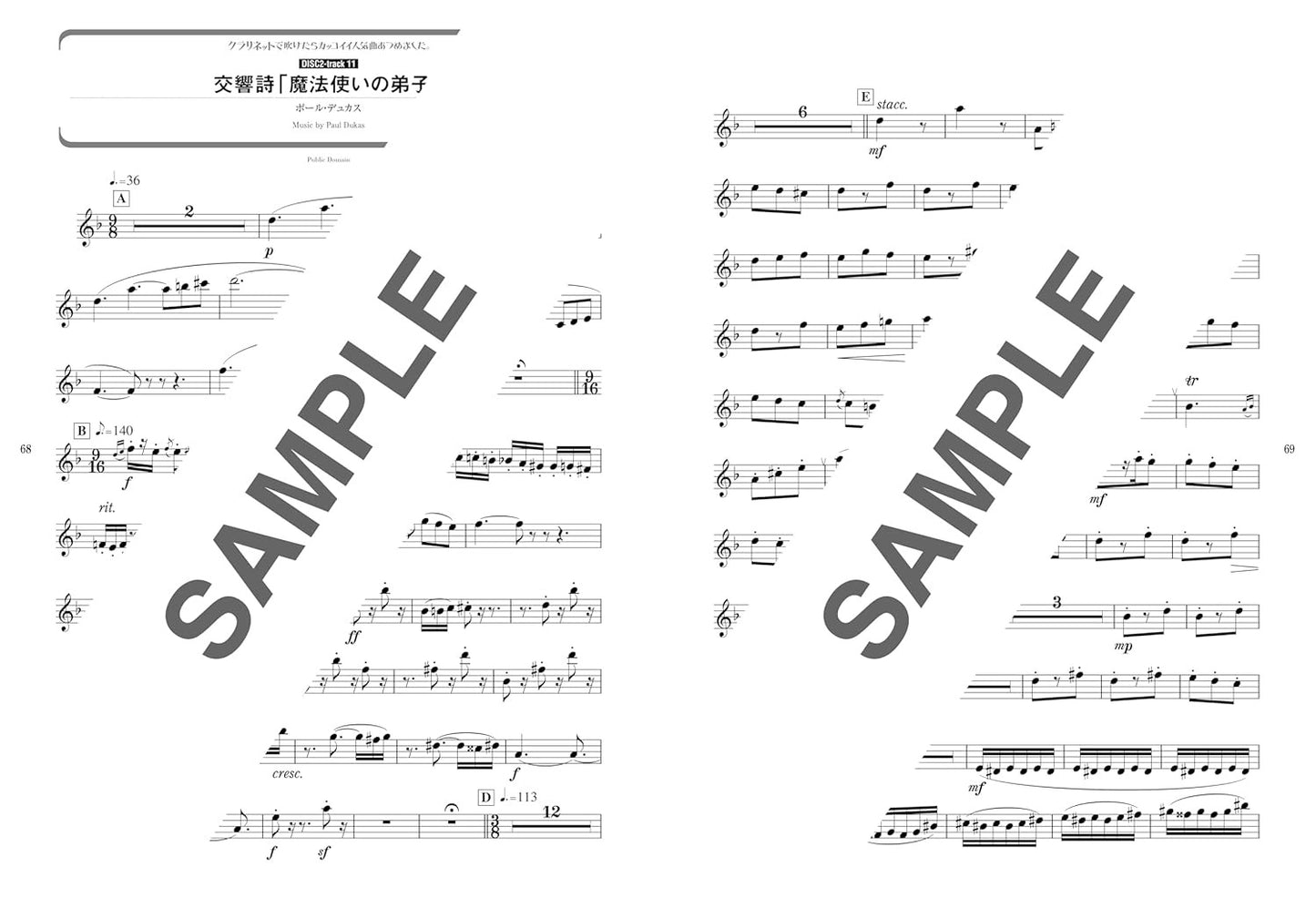 Cool & Popular Songs for Clarinet w/CD(Backing Tracks) (Upper-Intermediate) Sheet Music Book