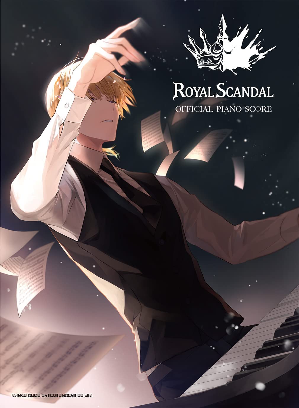 ROYAL SCANDAL OFFICIAL PIANO SCORE: Piano Solo(Intermediate) Sheet Music Book