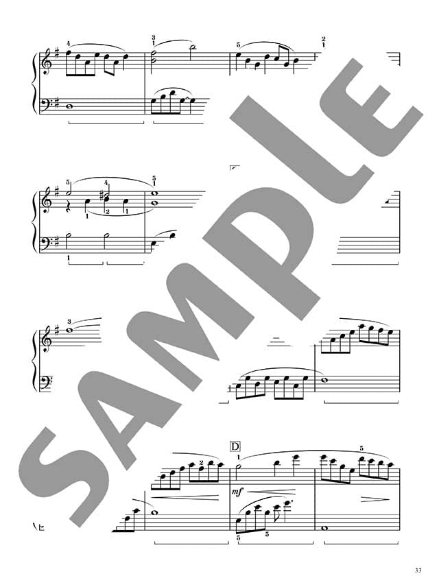 Impressive piano solo: Standard Repertory 2 for Grown-ups(Easy) Sheet Music Book