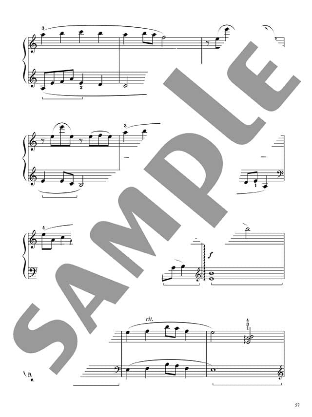 Impressive piano solo: Standard Repertory 2 for Grown-ups(Easy) Sheet Music Book