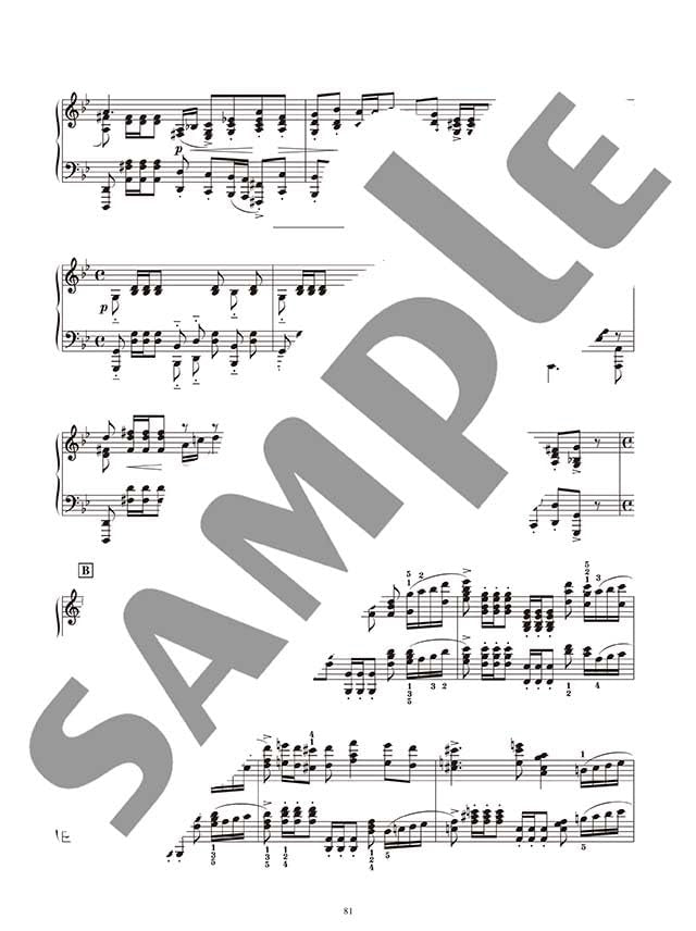 Studio Ghibli in Classical Music Style from Baroque Era to 20th Century Piano Solo(Advanced) Sheet Music Book