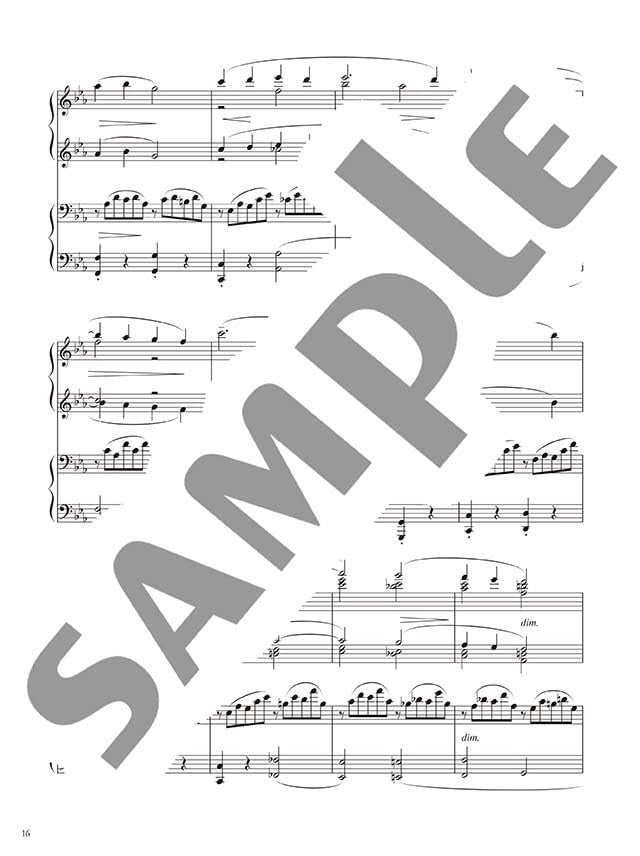 Klassische Musik Best Selection Piano Duet (Mittelstufe) Notenbuch