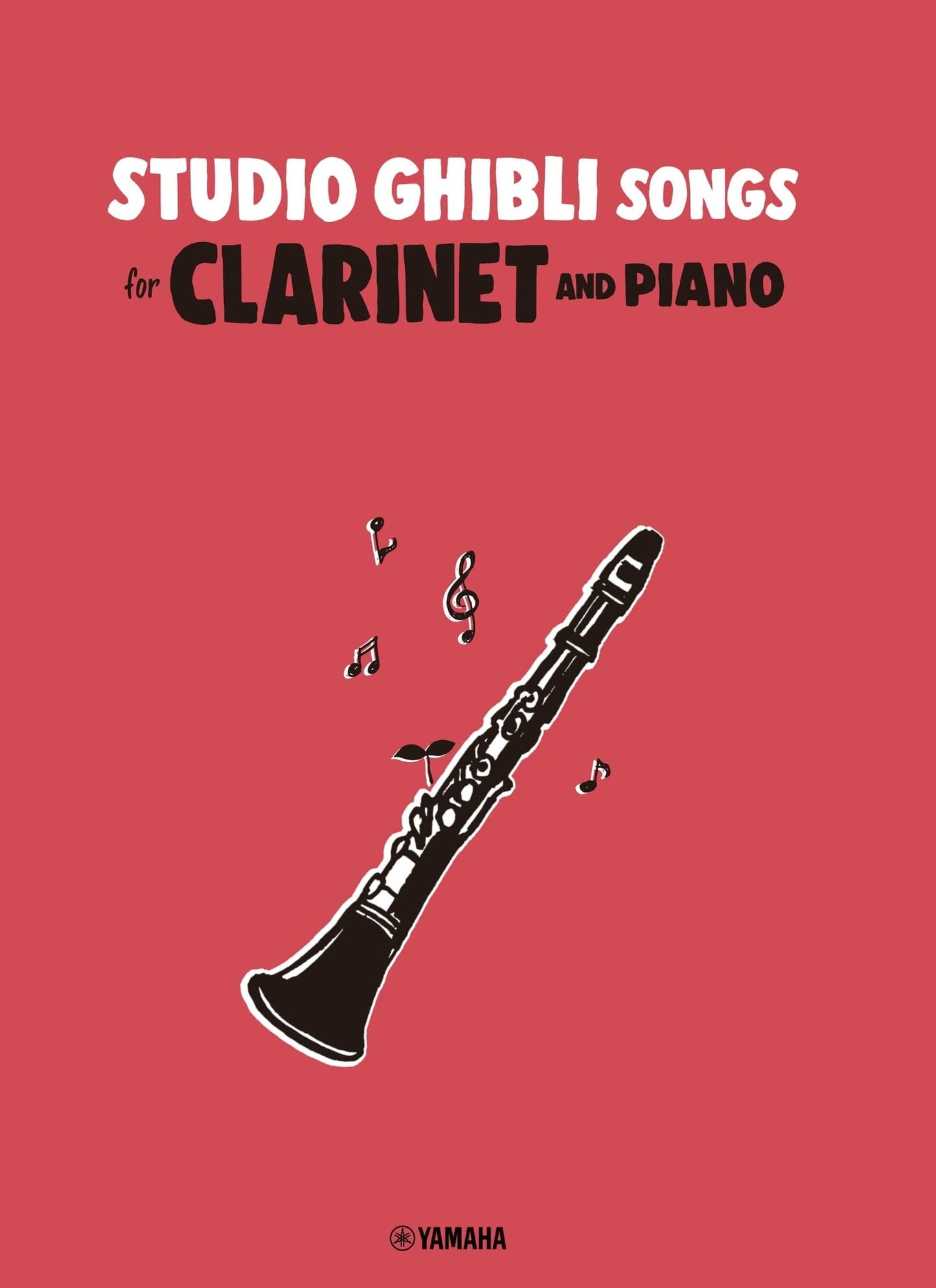 Studio Ghibli Songs for Clarinet and Piano(Pre-Intermediate) /English Version Sheet Music Book