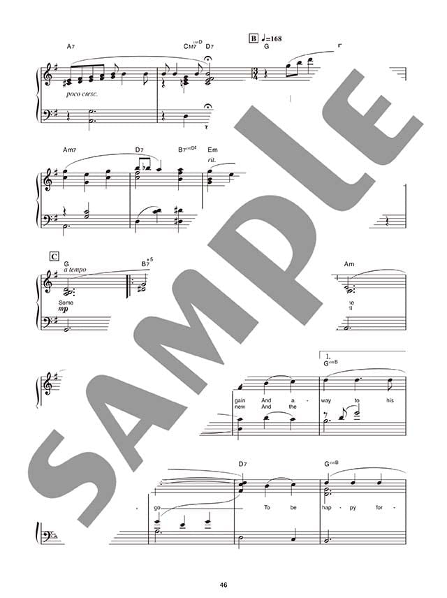 Disney Love Songs Best Piano Solo(Intermediate) Sheet Music Book