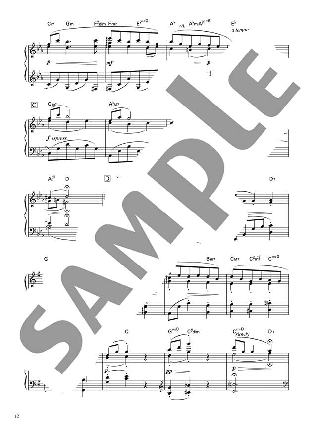 Beliebte Lieder für Klavier Solo (Mittel) Notenbuch