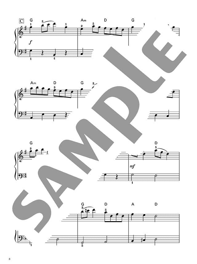 Enjoy various arrangements of Disney Songs for Piano Solo/Duet "Electrical Parade/It's a Small World" Sheet Music Book