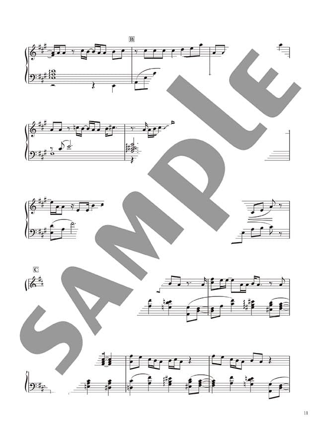 J-POP Hits Beautiful Sounds for Piano Solo(Intermediate) Sheet Music Book