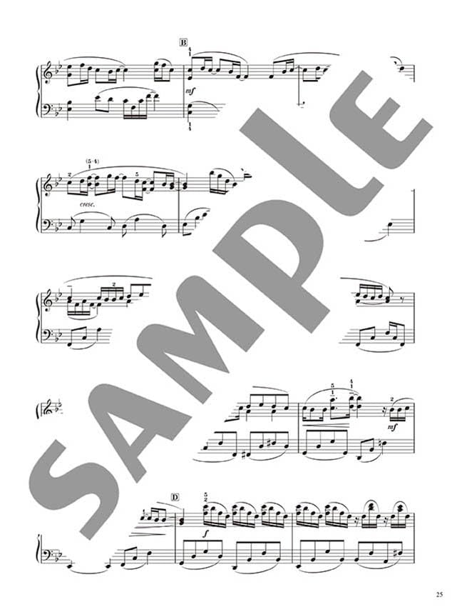 J-POP Hits Beautiful Sounds for Piano Solo(Intermediate) Sheet Music Book