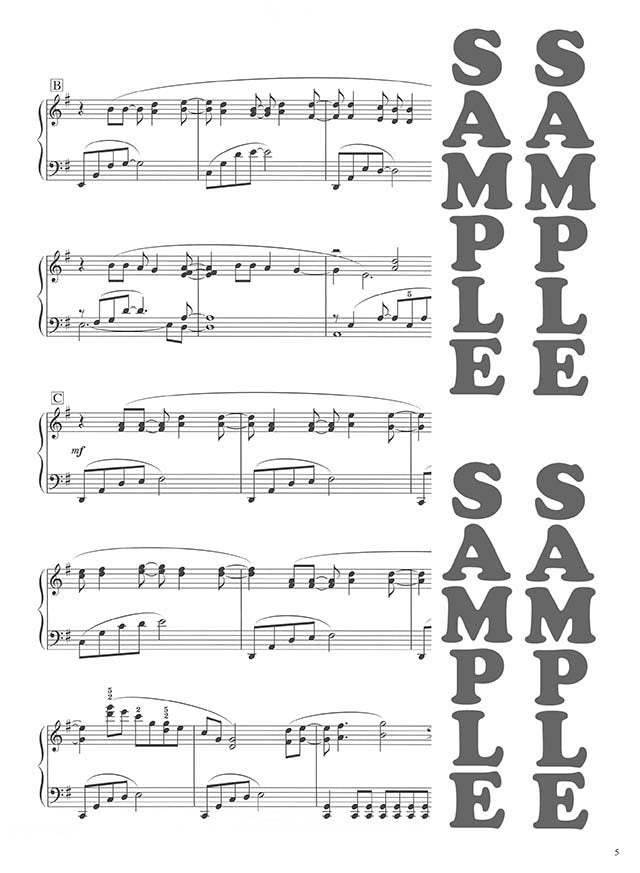 Disney Beautiful Sounds für Klaviersolo (Mittelstufe) Notenbuch