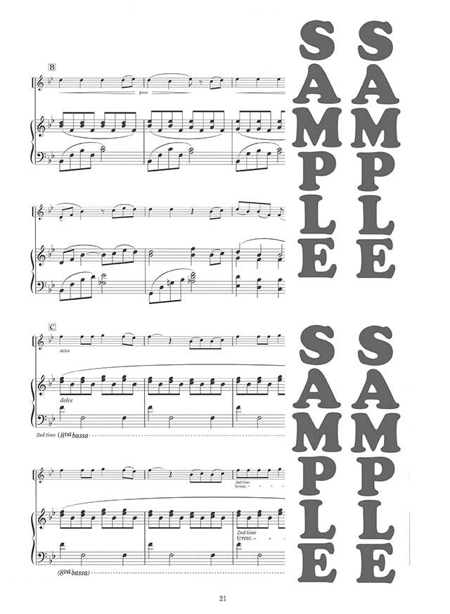 Japanische populäre Lieder für Oboe und Klavier mit Notenbuch auf CD