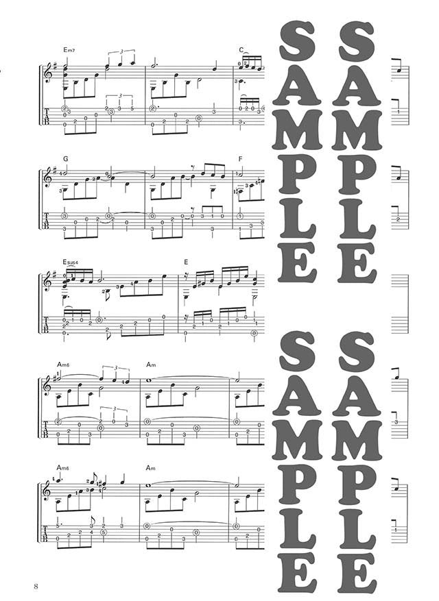 Studio Ghibli-Sammlung für Gitarrensolo mit CD (Demo-Aufführung) (Mittelstufe) Notenbuch