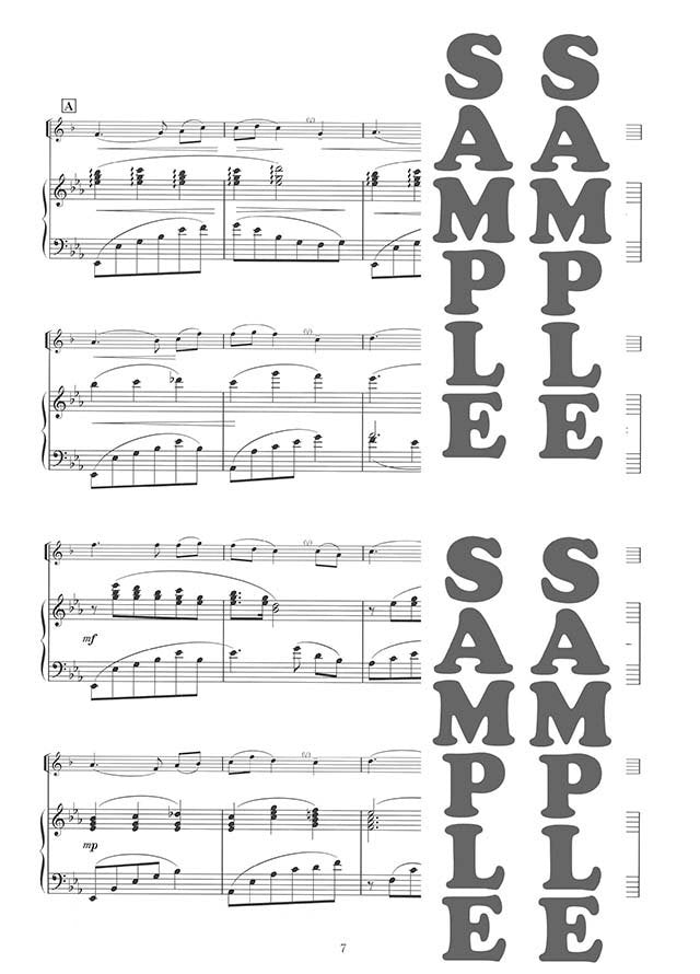 The collection of traditional japanese songs for Trumpet and Piano (Upper-Intermediate) w/CD Sheet Music Book