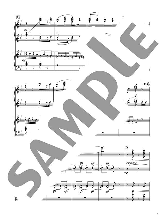 Tschaikowsky-Werke arrangiert für 2 fortgeschrittene Pianisten Klavierduett Notenbuch