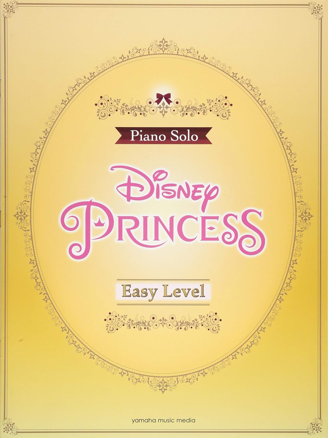 Disney Princess Vol. 2 Piano Solo(Easy) Sheet Music Book/English Version