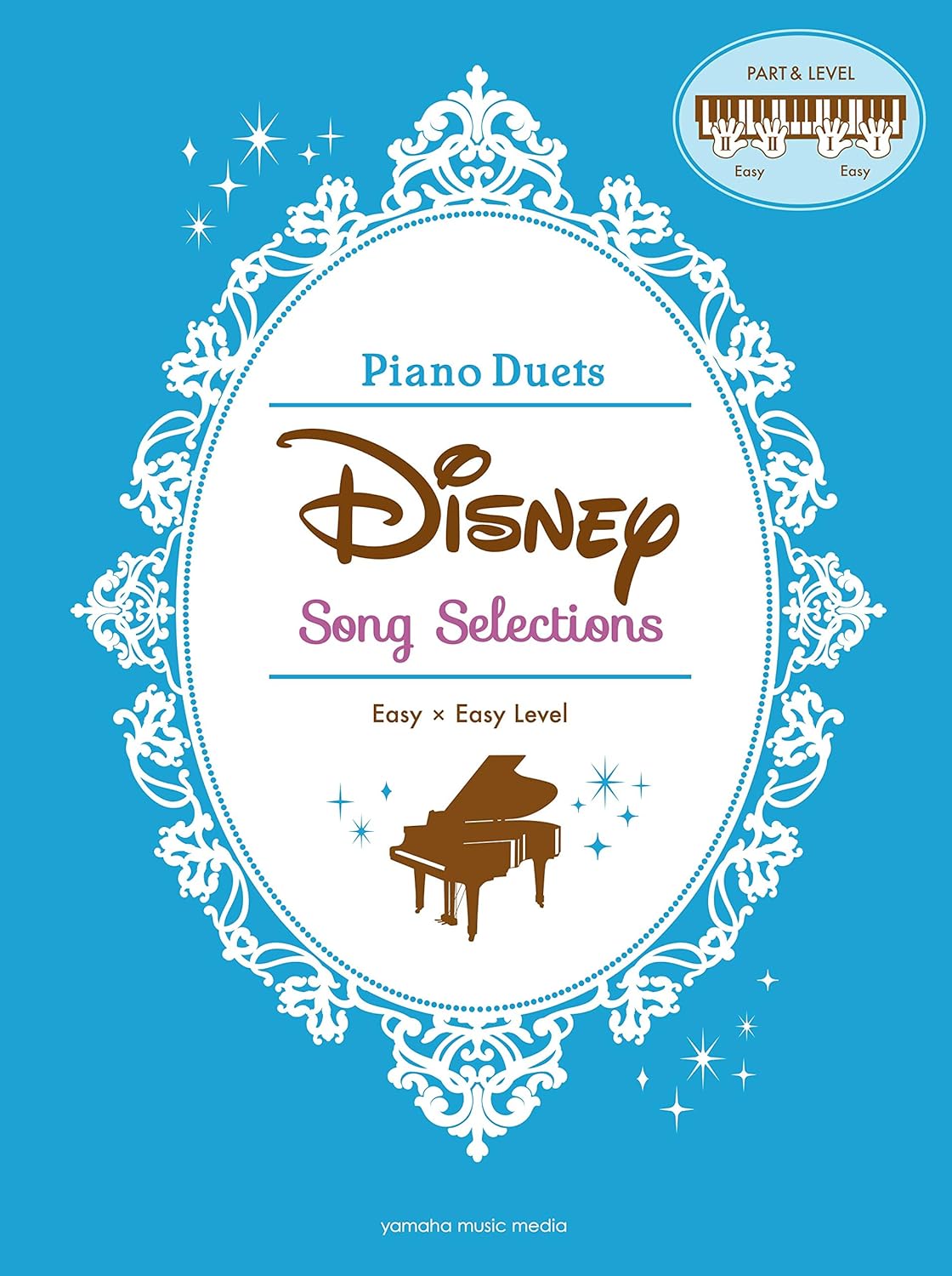 Disney Song Selections für Klavierduett (einfach) Notenbuch/englische Version