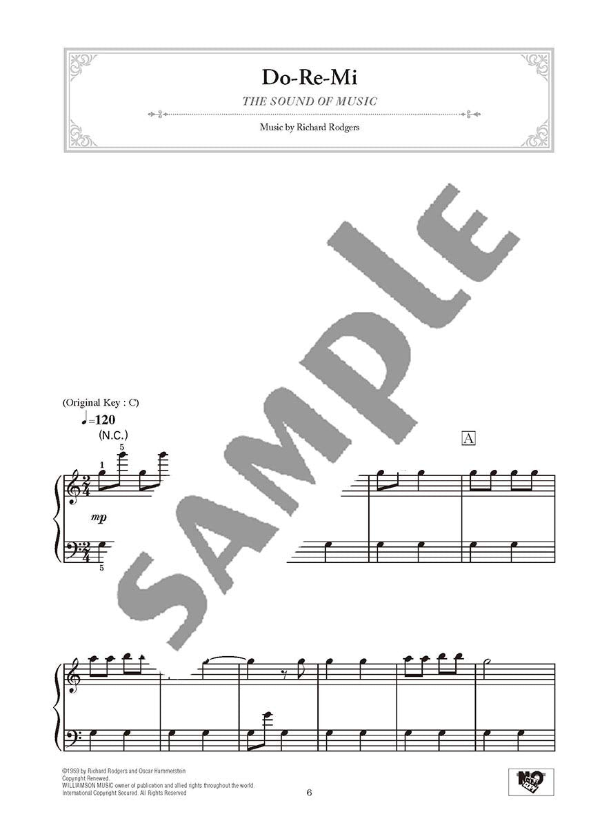Cinema & Musical Piano Solo(Pre-Intermediate)/English Version