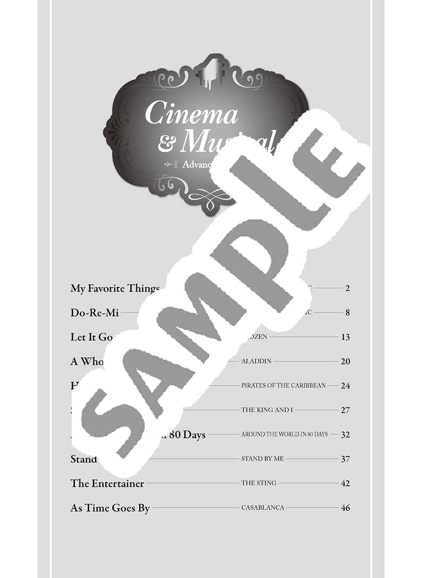 Cinema & Musical Piano Solo(Advanced)/English Version