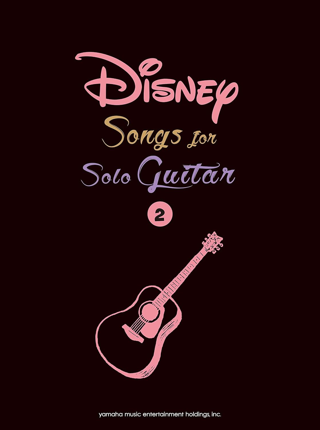 Disney Songs for Guitar Solo Vol.2(Intermediate) Sheet Music Book /English Version
