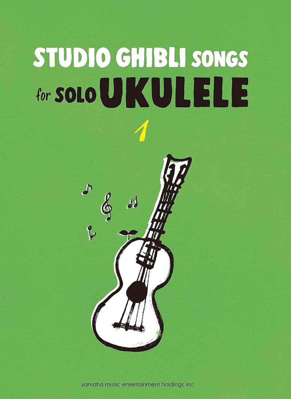 Studio Ghibli-Songs für Ukulele-Solo, Band 1 (einfach) / englische Version